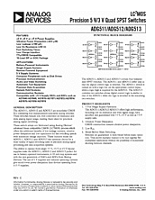 DataSheet ADG511 pdf
